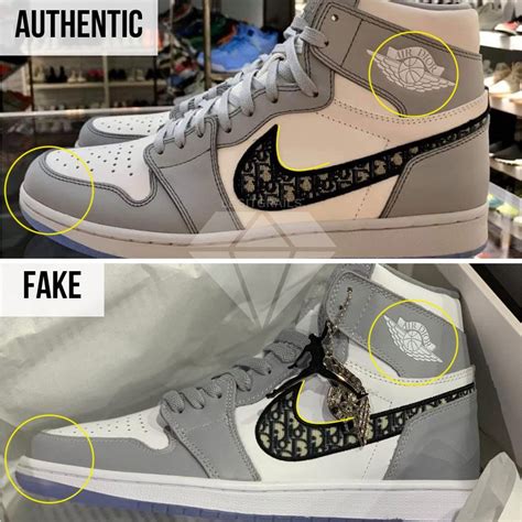 jordan dior fake|authenticate Jordans.